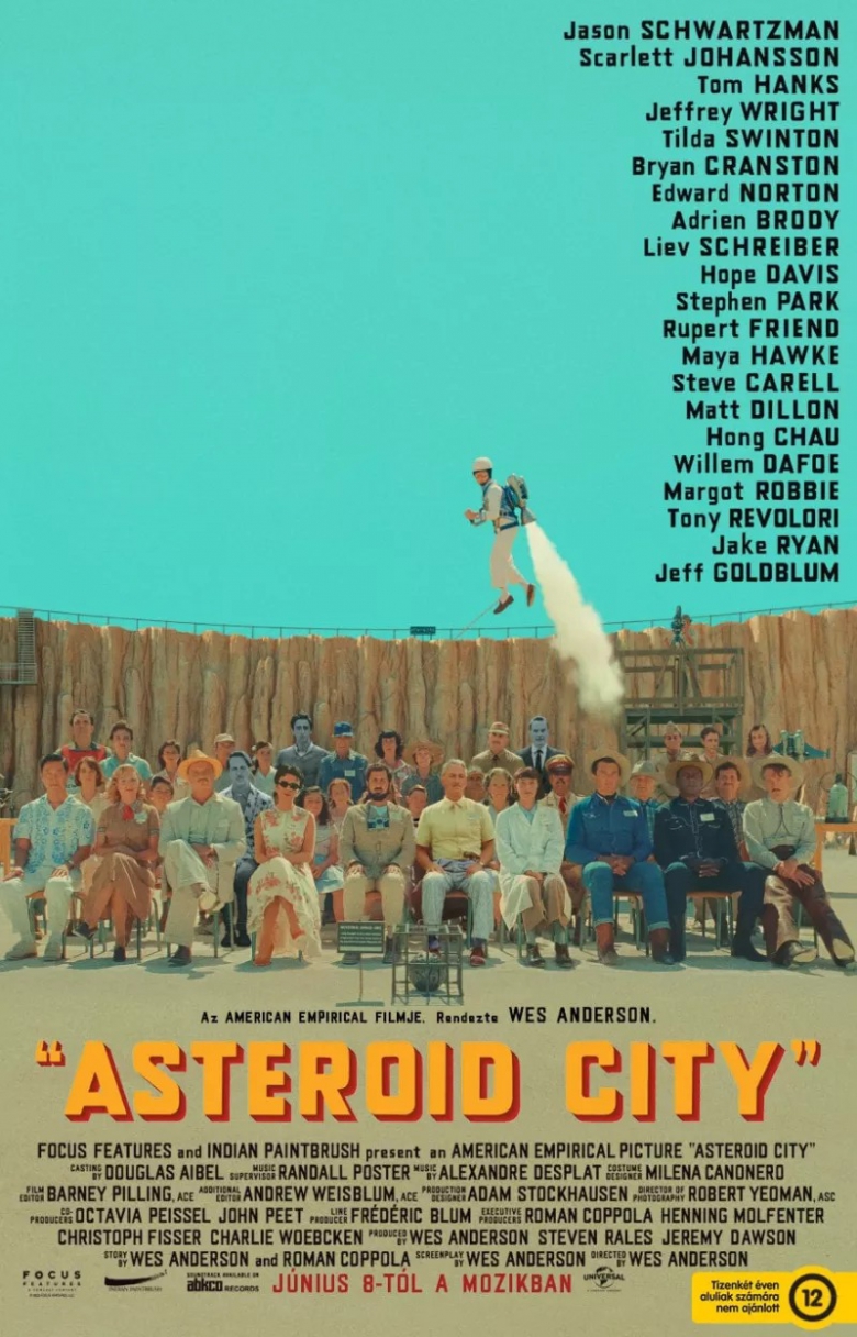 Asteroid City plakátja