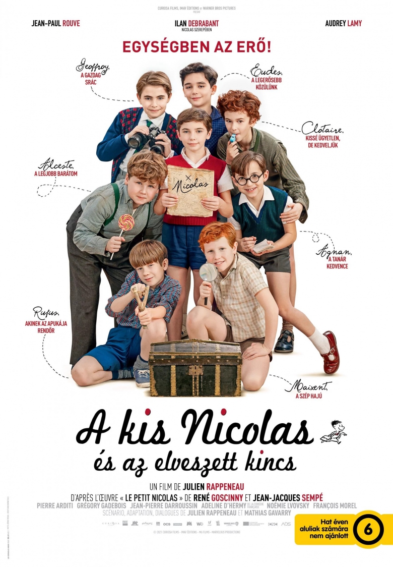 A kis Nicolas és az elveszett kincs plakátja
