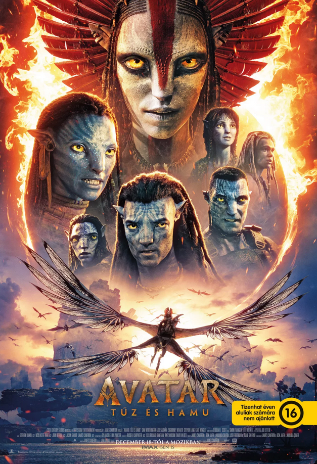 Avatar: Fire and Ash plakátja