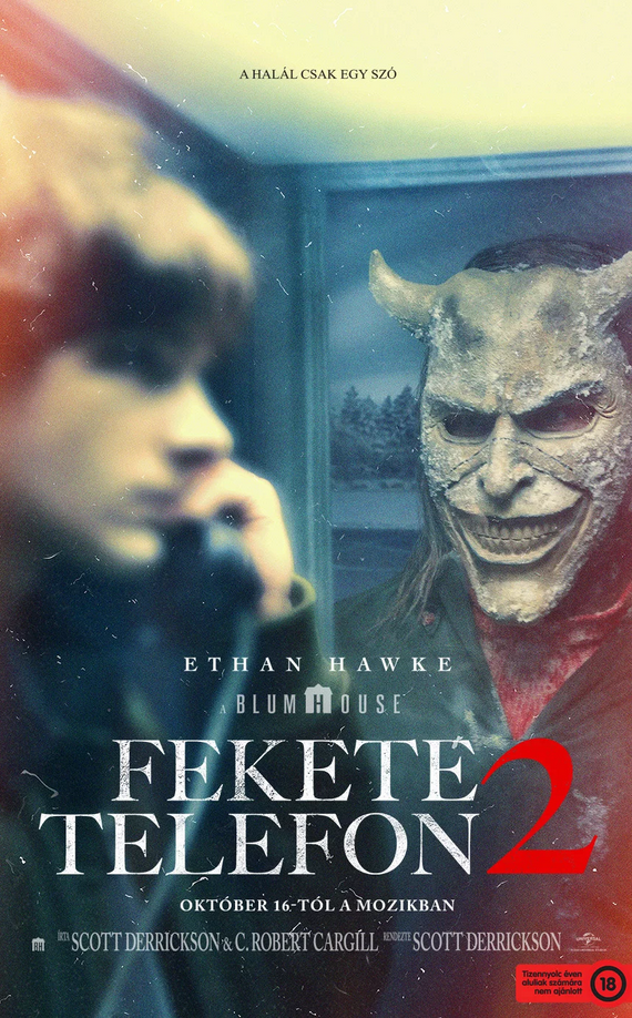 Fekete telefon 2. plakátja