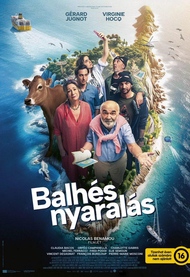 Balhés nyaralás plakátja