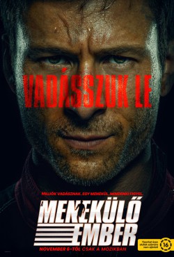 A MENEKÜLŐ EMBER plakátja