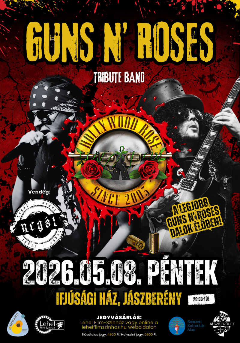 Klubkoncert: HOLLYWOOD ROSE / NEGAL