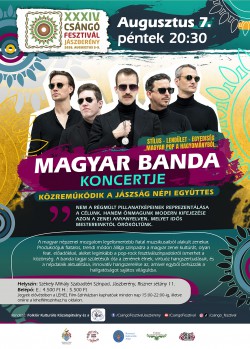 XXXIV. CSÁNGÓ FESZTIVÁL: Magyar Banda koncertje