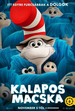 Kalapos macska plakátja