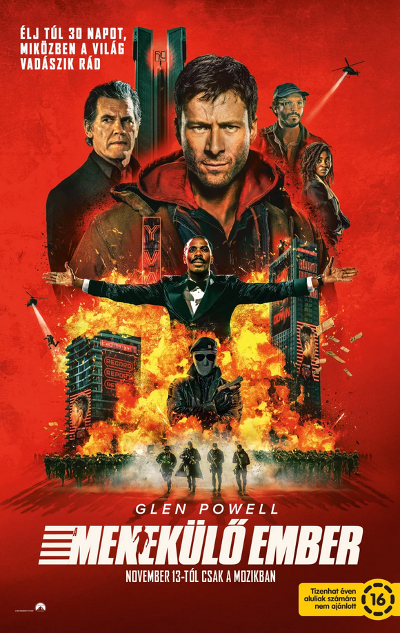 A menekülő ember plakátja