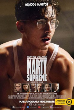 MARTY SUPREME plakátja